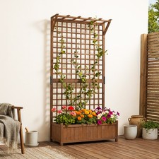 Wood Raised Garden Bed Planter