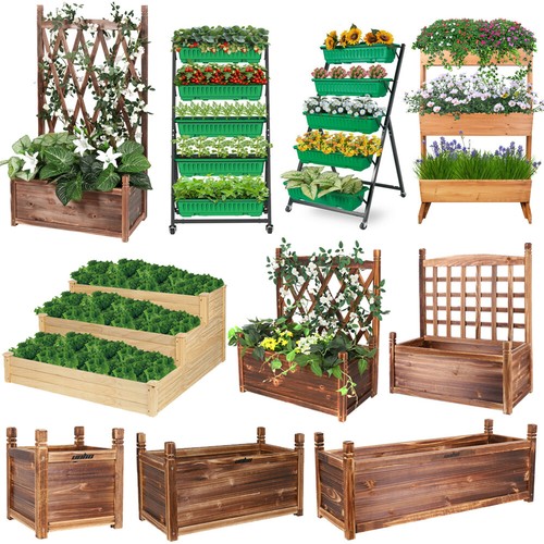 Mothproof wooden raised garden - raised,