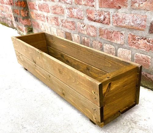 Garden planters large wooden - garden,