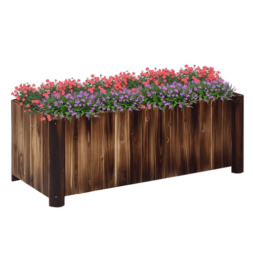 Outsunny wooden raised garden - outsunny,